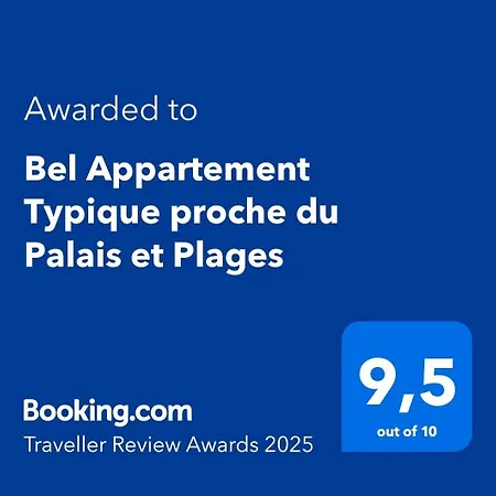 Bel Typique Proche Du Palais Et Plages Apartment *